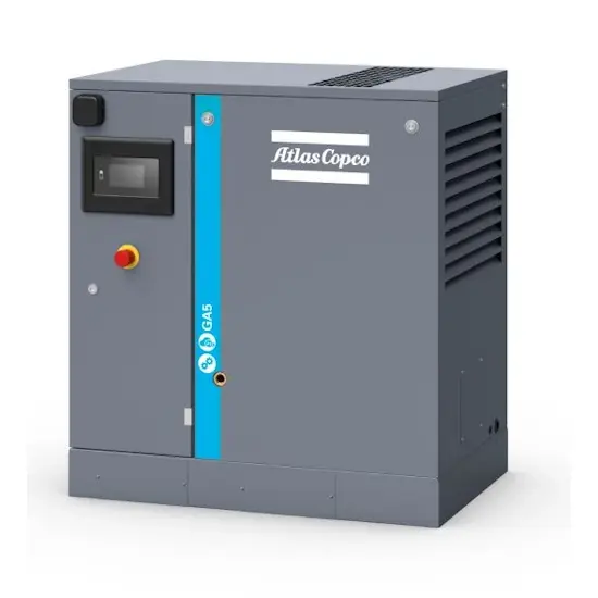 Atlas Copco Oliegesmeerde schroefcompressor GA5P 7,5 400/50 FM MEAA